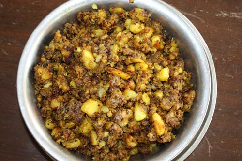 Sukha Aloo Rezept - Bratkartoffeln mit wenig Fett - 19 May 12