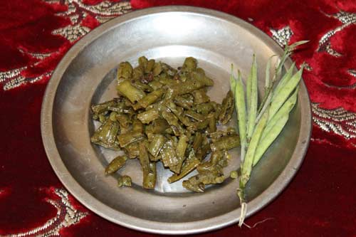 Gawar ki Phalli Recipe - Guar or Cluster Beans - 3 Nov 12