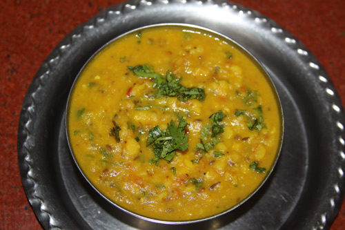 Read more about the article Matar ki Dal – Split green Peas – 24 May 14