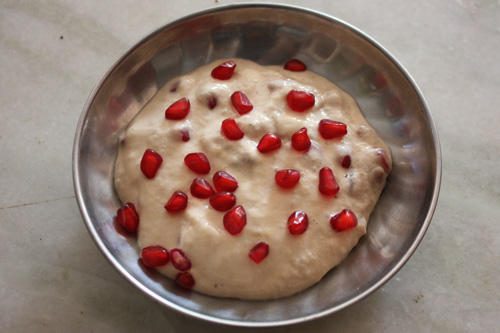 Recipe for Banana Mousse with Pomegranate - 8 Aug 15