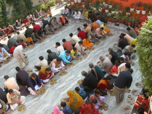 Christmas Celebration at the Ashram in India - 25 Dec 08